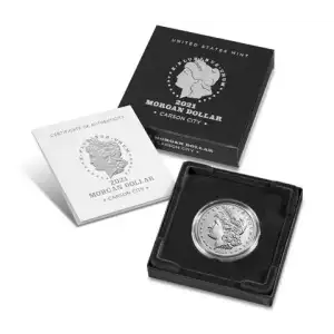 2021 Morgan Silver dollar Carson City Privy Mark