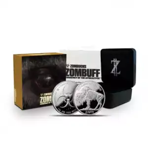 2018 Zombucks Zombuff proof 1 oz silver round (1)