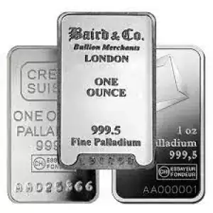 1 oz Generic Palladium Bar
