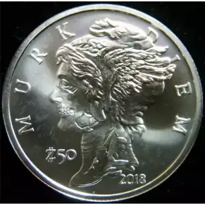 2018 Zombucks The Saint 1 oz silver