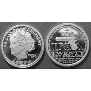 2009 Norfed Liberty Dollar 2A Buds Gun shop