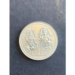 The Bullion Bank Custom Lakshimi 1/2 oz silver round (1)