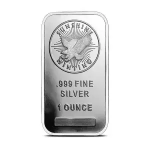 1oz Sunshine Mint Silver BAR