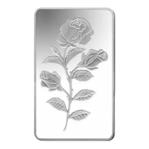 2.5 g PAMP Silver Bar - Rosa (2)