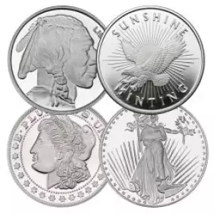 1/4 oz Generic Silver Round