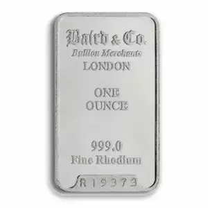 1 oz Baird & Co Rhodium Minted Bar (2)