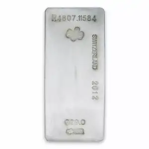 1000 oz PAMP Silver Bar (2)
