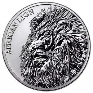 2018 Republic of Chad Africa Lion 1 oz