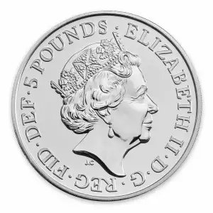 2019 2oz Silver Britain Queen's Beast: The Falcon of the Plantagenets (2)