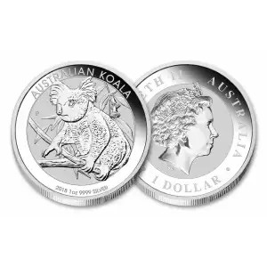 2018 1kg Australian Perth Mint Silver Koala (2)