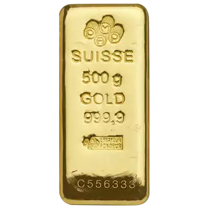 500 g PAMP Gold Bar - Cast (2)
