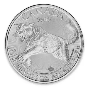 2016 1 oz Canadian Silver Predator Series - Cougar (2)