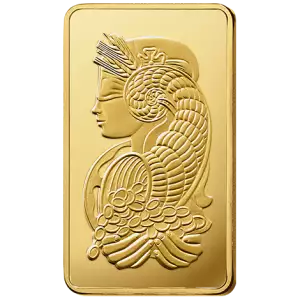 5oz PAMP Gold Bar - Fortuna