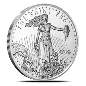 2019 Zombucks The Saint 1 oz silver