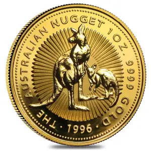 1996 1oz Australian Perth Mint Gold Lunar: Year of the Mouse (2)