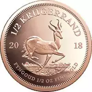 Any Year 1/2oz South African Gold Krugerrand
