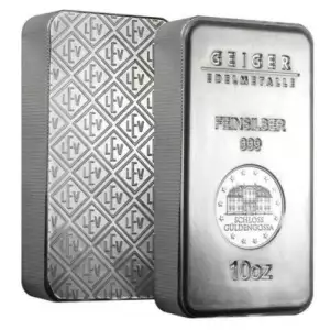 10 oz Geiger Edelmetalle Bar