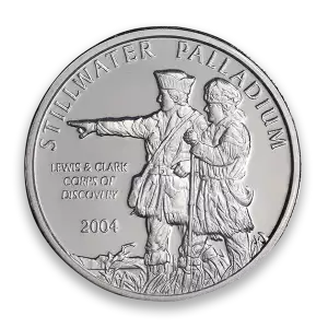 1 oz John Matthey Palladium Round (2)