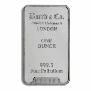 1 oz Baird & Co Palladium Minted Bar (2)