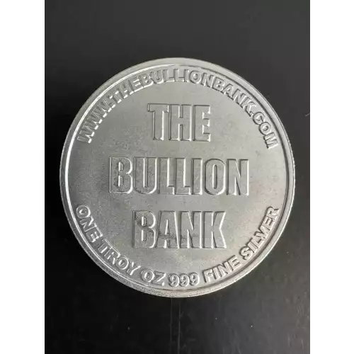 The Bullion Bank Custom Lakshimi 1 oz silver round (2)