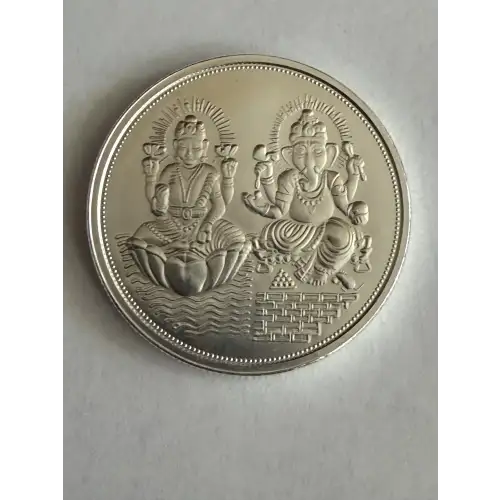 The Bullion Bank Custom Lakshimi 1 oz silver round