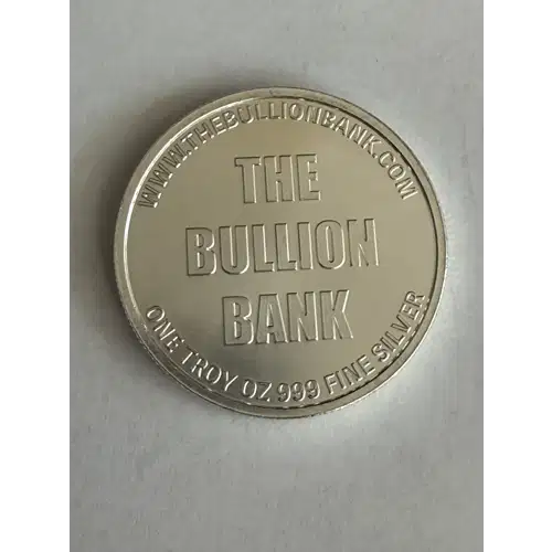 The Bullion Bank Custom Lakshimi 1 oz silver round (2)