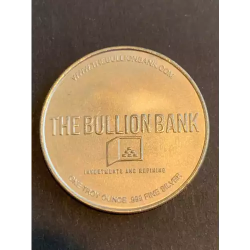 The Bullion Bank Custom Lakshimi 1 oz silver rounds! (2)